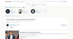 Desktop Screenshot of businesshabit.com